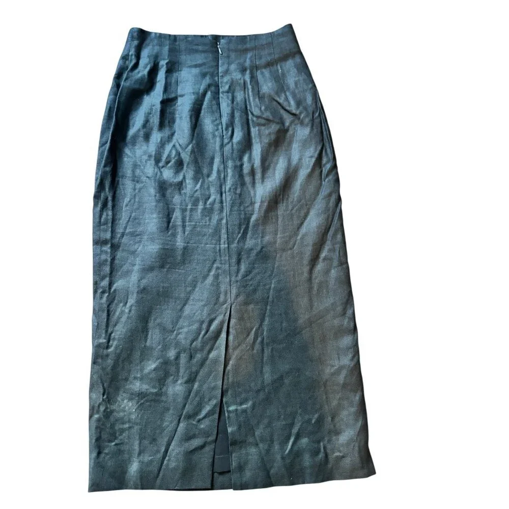 Vintage Bentley Arbuckle Women's Long Black Skirt